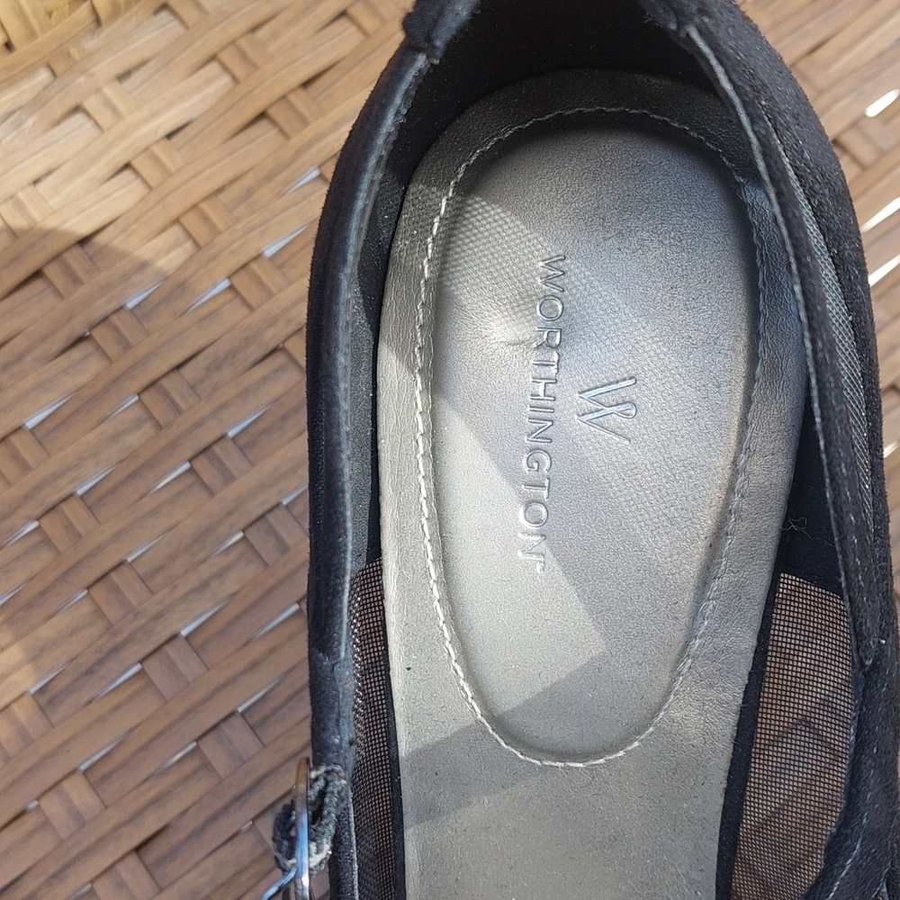 Worthington Black Mesh Heels - Picture 4 of 4